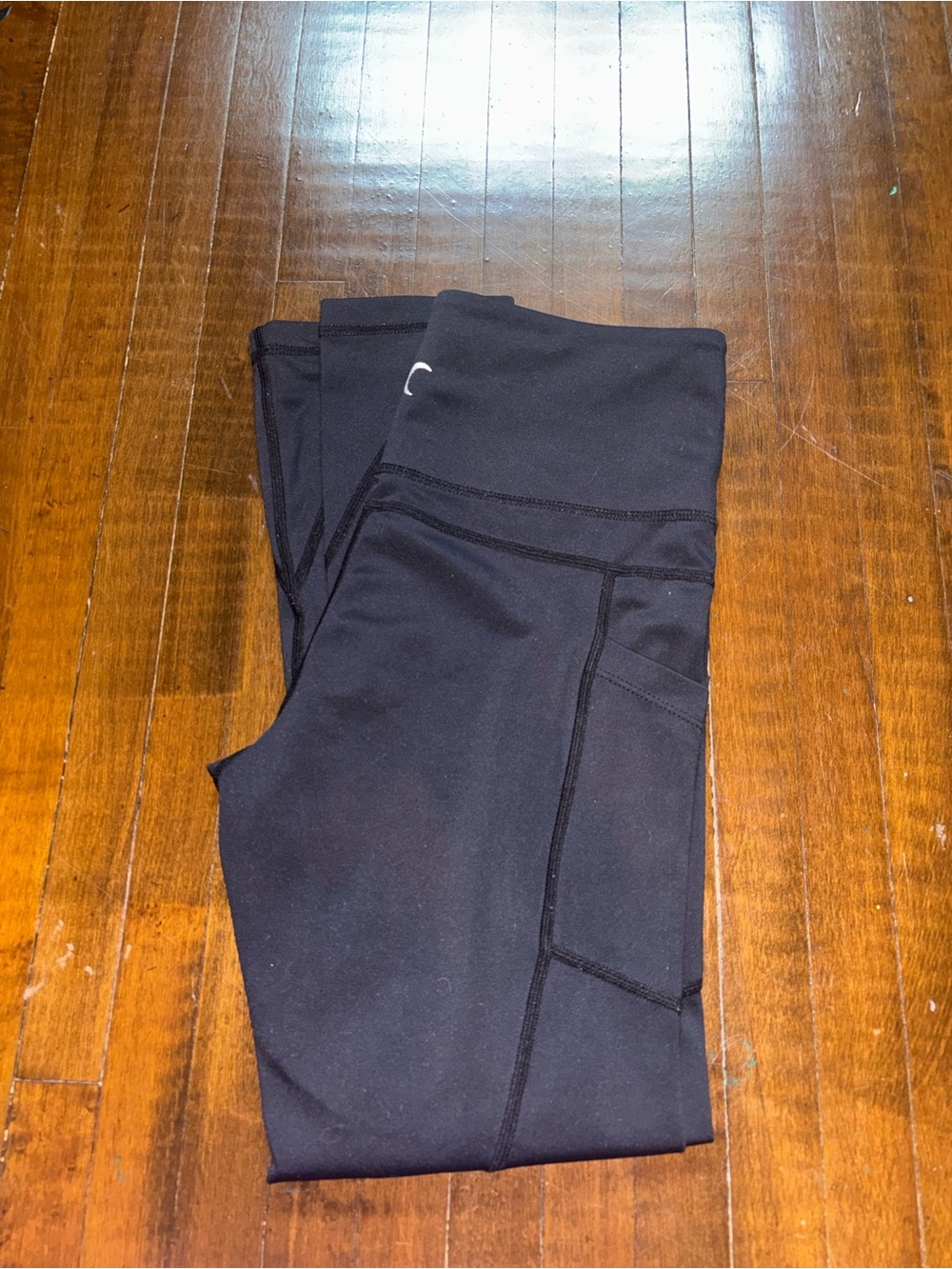 ZYIA Black Leggings with Side Pocket